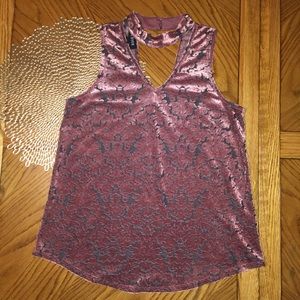 Velvet Tank Top